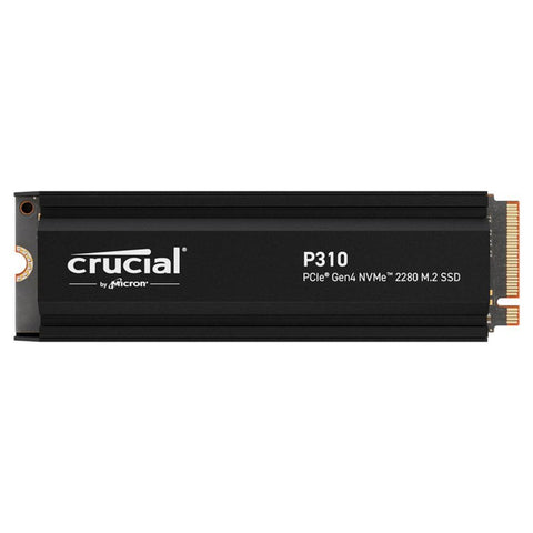Crucial P310 2TB PCIe Gen4 NVMe M.2 SSD with Heatsink