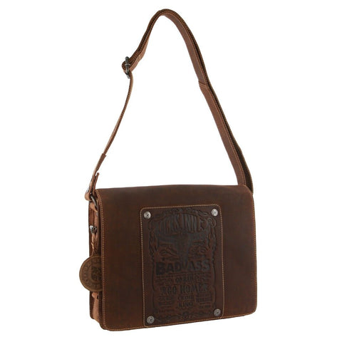 Jack's Inn Lady Killer Leather Shoulder Bag - Cognac