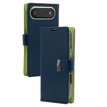 Goospery Rich Diary for iPhone Air - Navy, Magsafe