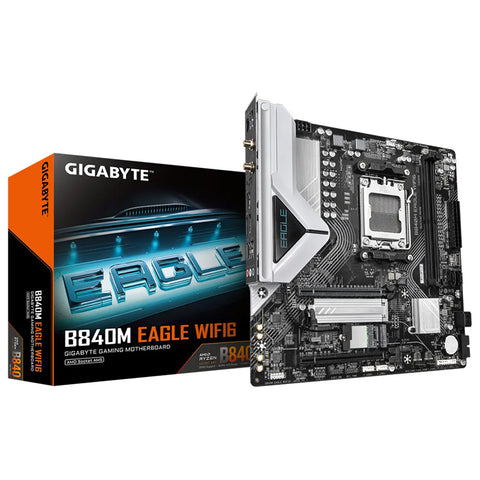 Gigabyte B840M Eagle WIFI6 AM5 mATX Motherboard
