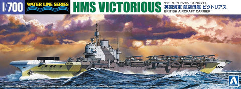 Aoshima 1/700 British Aircraft Carrier Victorious