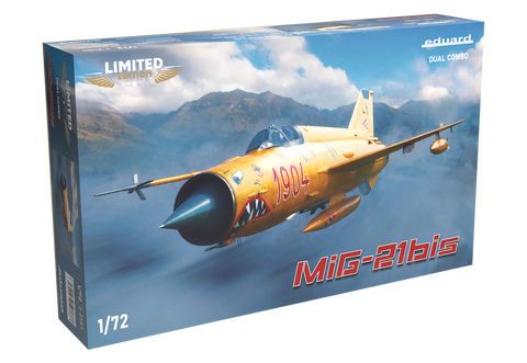 Eduard 1/72 MiG-21bis Dual Combo Model Kit