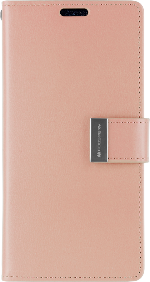 Goospery Rich Diary for iPhone 6 Plus /6S Plus - rose gold