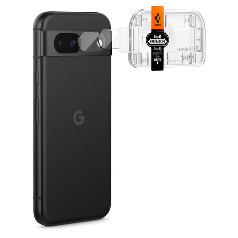 Spigen Google Pixel 8a EZ Fit GLAS.tR Optik 2PCS Lens Protector (Clear)