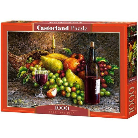 Castorland 1000-Pieces Fruit And Wine Puzzle