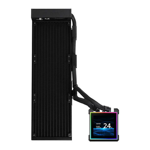 Lian Li HydroShift II LCD-S 360 Fanless CPU Cooler (Black)
