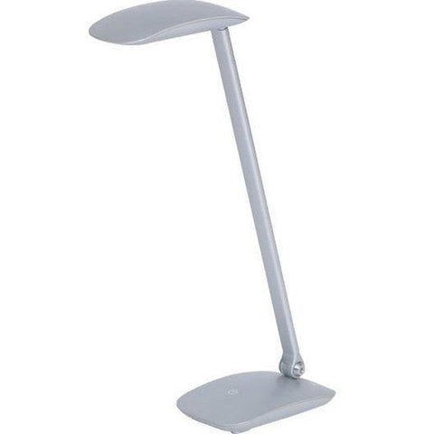 Nero Desk Lamp Light with USB Charging Port 3 Dimmer Levels Adjustable Head Silver