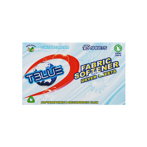TBLUE Fabric Softener Dryer Sheet Winter Glacier (105 Sheets)