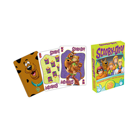 Aquarius 54-Pieces Scooby-Doo Playing Cards Poker Deck Family Fun Play Game 14y+