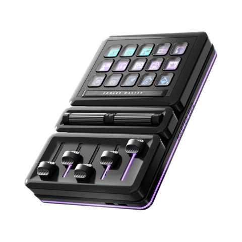 Cooler Master MasterHUB Creator Kit with Modular Base IPS Keys Fader