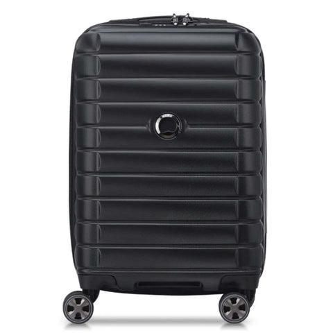 Delsey Shadow 5.0 - 55 cm Expandable Cabin Suitcase - Black
