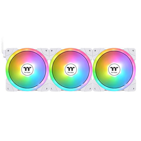 Thermaltake SWAFAN EX14 ARGB PWM Fan 140mm 3-Pack (White)