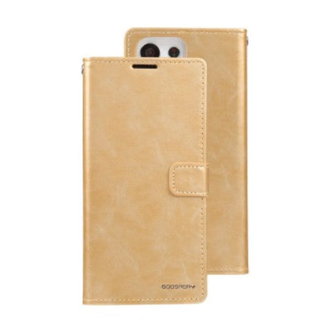 Goospery Bluemoon Diary for Samsung Galaxy S23 Ultra - Gold
