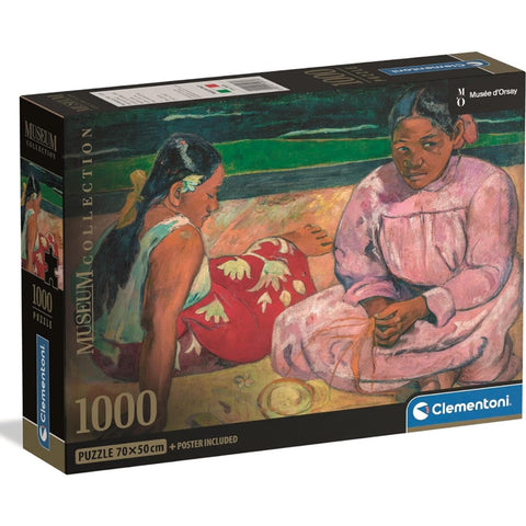 Clementoni Museum Collection Gauguin Women From Tahiti 1000 Piece Puzzle