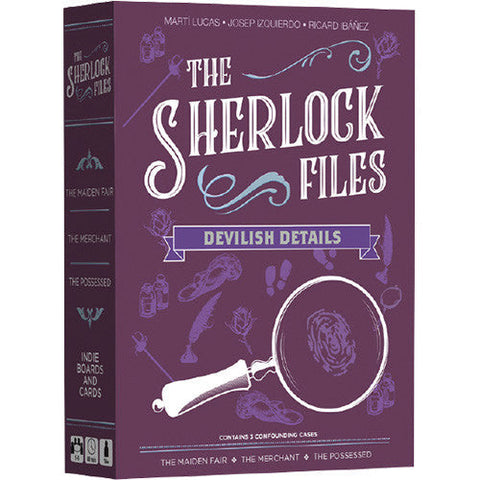 Indie Boards & Cards Sherlock Files Vol 6 Devilish Details Game