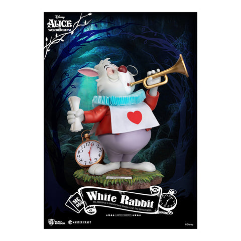 Beast Kingdom Master Craft Alice In Wonderland the White Rabbit Figurine Model