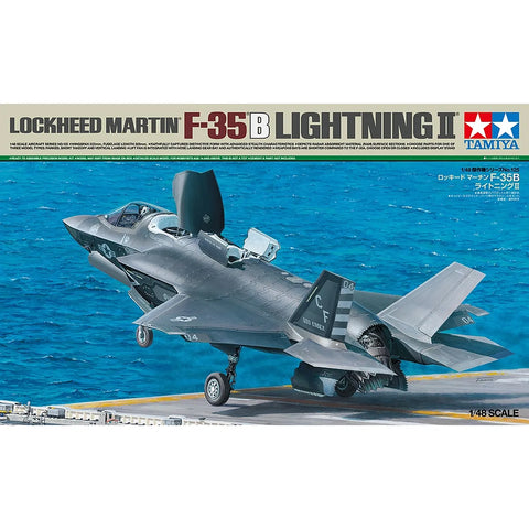 Tamiya 1/48 Lockheed F-35 B Lightning II Fighter Scaled Plastic Model Kit