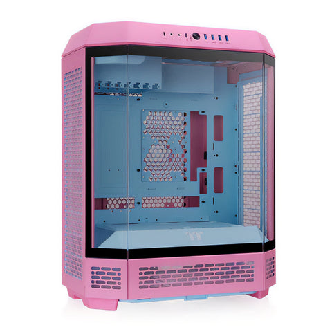 Thermaltake The Tower 600 TG Mid Tower ATX Case - Bubble Pink (CA-1Z1-00MAWN-00)