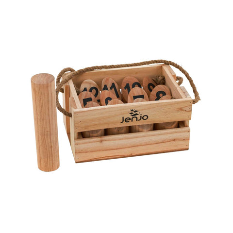 Jenjo Games Scatter Hardwood Throwing Game Set