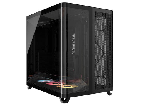 Corsair AIR 5400 RS-R ARGB Tempered Glass Mid-Tower Case - Black