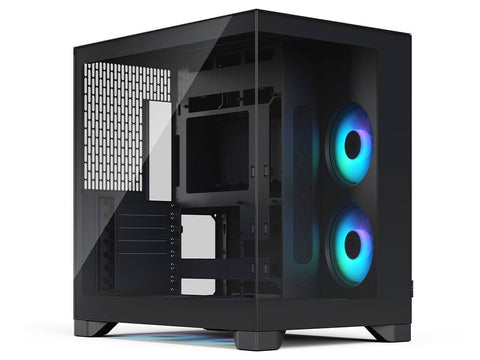 Fractal Design Pop 2 Vision Dual-chamber Mid-Tower Case - Black RGB