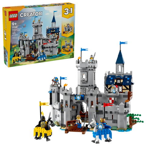 Lego Creator 3in1 Medieval Horse Knight Castle