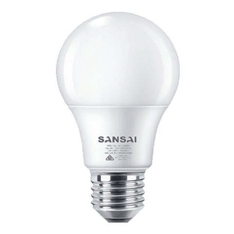 Sansai LED Light Bulb A60 7W E27 (Warm White)