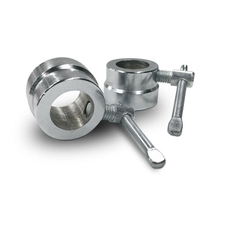 Bodyworx Standard Chrome Collars For 28mm Weight Handle Bar Pair