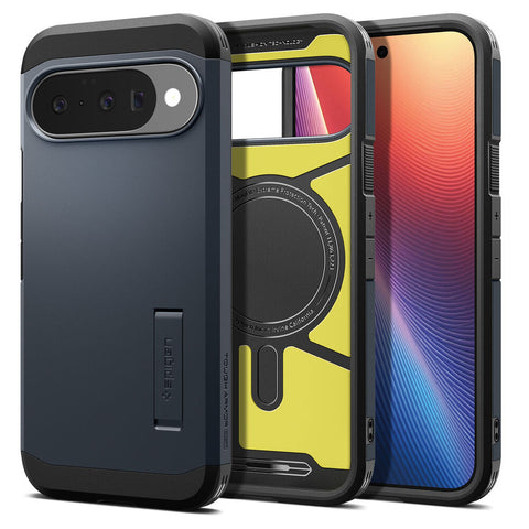 Spigen Google Pixel 10/10 Pro Tough Armor (MagFit) Case (Metal Slate)