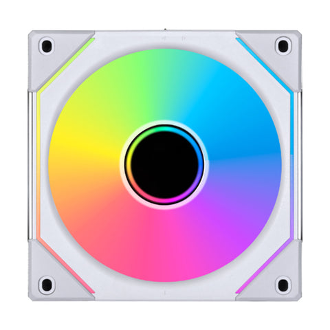 Lian Uni Fan SL Infinity 140mm ARGB PWM 1600RPM (White) [Single Pack]