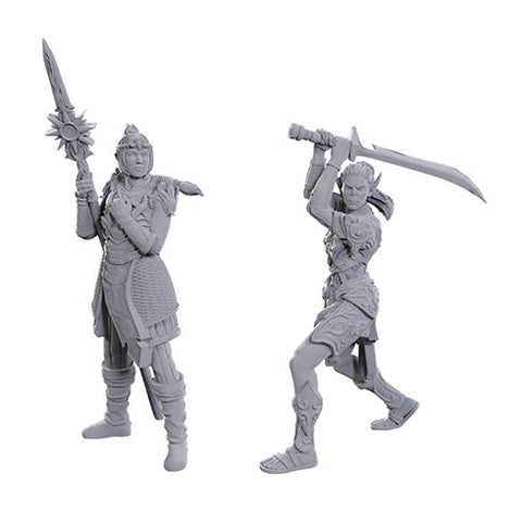 Wizkids D&D Nolzur's Marvelous Miniatures: Special Edition - Baldur's Gate 3: Lae'zel & Shadowheart