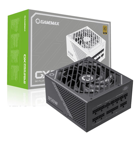 GameMax GX-850 PRO 850W 80+ Gold Fully Modular PSU - ATX 3.0 & PCIe 5.0 Ready, Native 12VHPWR for RTX 4080/4090, High Performance Gaming Power Supply