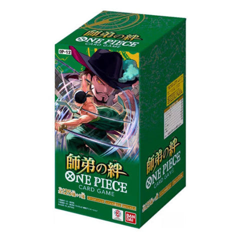 Bandai One Piece Card Game Legacy Of The Master OP-12 Booster Box Japanese