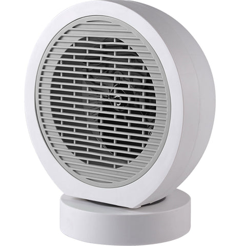 Nero Globo Oscillating Fan Heater 2000W Cool Warm Hot Adjustable Euro Design