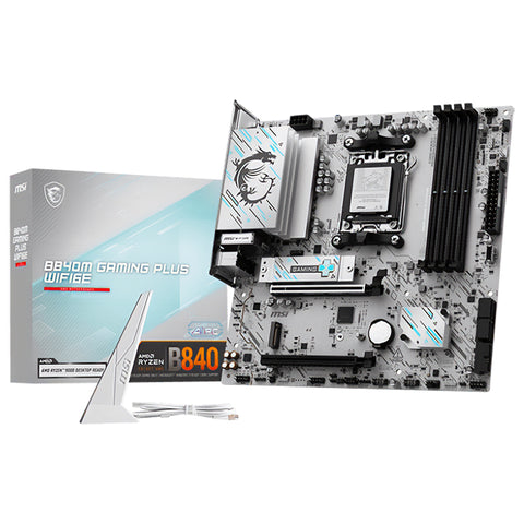 MSI B840M Gaming Plus WiFi6E AM5 mATX Motherboard