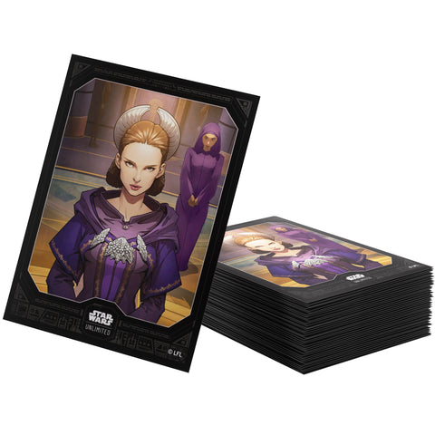 Gamegenic Star Wars Unlimited Premium Art Sleeves - Padme Amidala 66mmx92mm