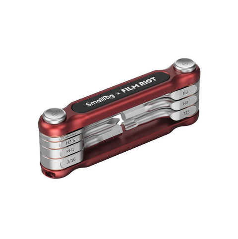 SmallRig 7-in-1 Folding Wrench (Red)