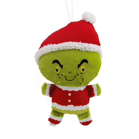 Dr. Seuss's How the Grinch Stole Christmas!, Plush Fabric - Hallmark Christmas Ornament