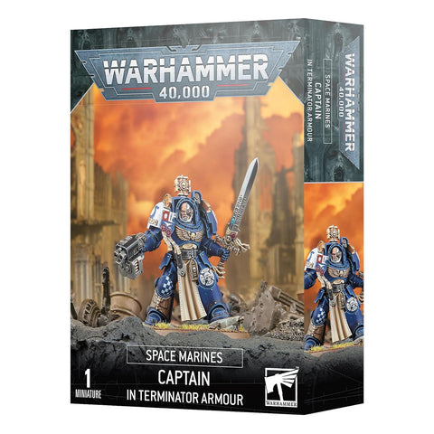Games Workshop Warhammer 40K Space Marines Captain in Terminator Armour
