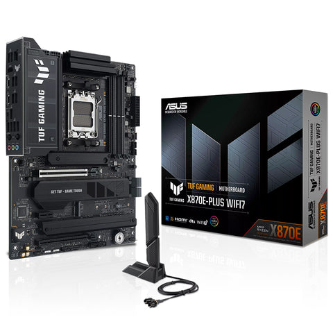 Asus TUF Gaming X870E-PLUS WiFi7 AM5 ATX Motherboard