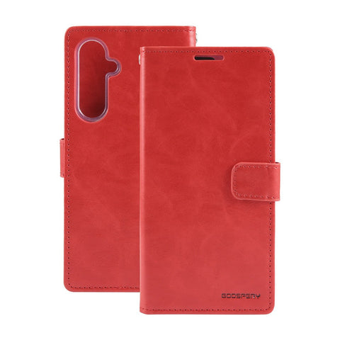 Goospery Bluemoon Diary for Galaxy S23 FE - Red