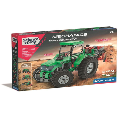 Clementoni Science & Play Mechanical - Farm Vehicles Toy