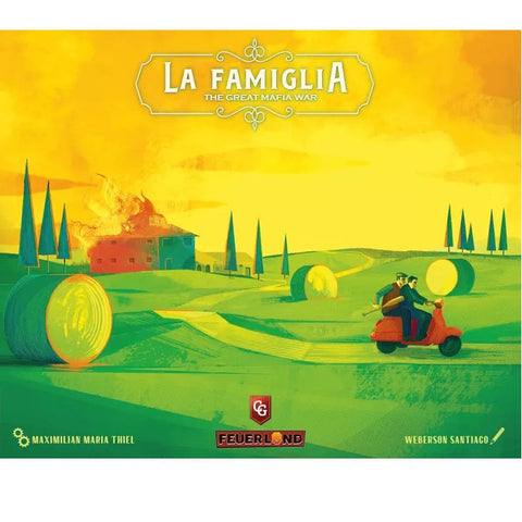 Capstone Games La Famiglia The Great Mafia War Board Game