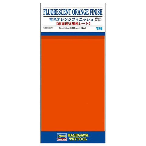Hasegawa Fluorescent Orange Finish