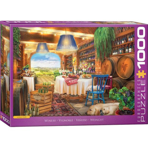 Eurographics 1000-Pieces Winery by Artbeat Studio Puzzle