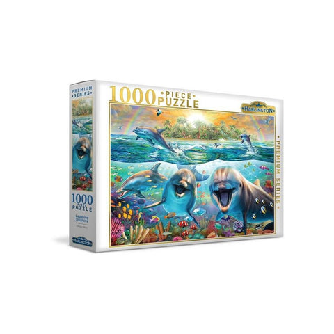 Harlington 1000pc Laughing Dolphins Puzzle