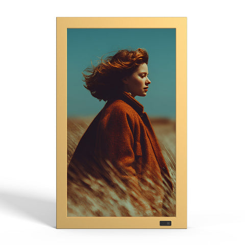 KODAK WF215 21.5" Wi-Fi Digital Photo Frame, Full HD, 32GB, Metal Gold