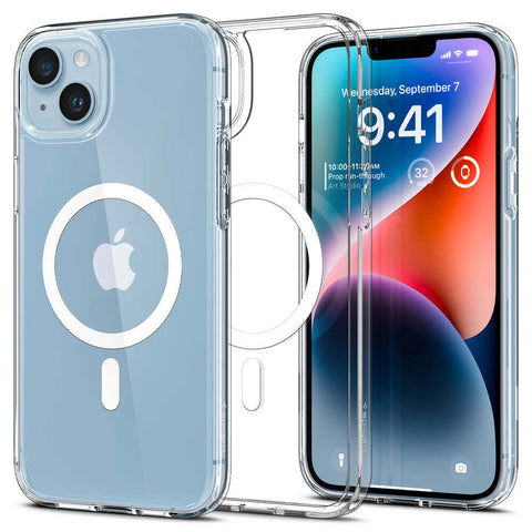 Spigen Apple iPhone 14 Ultra Hybrid Mag (MagFit) Case - White