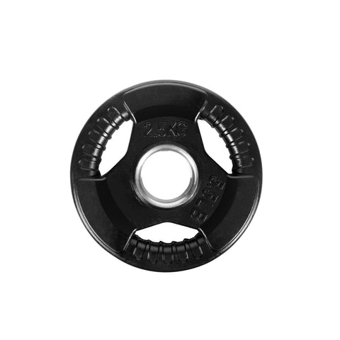 Bodyworx Standard Rubber Ezy Grip Disc Weight Plate Home Gym Exercise 2.5kg