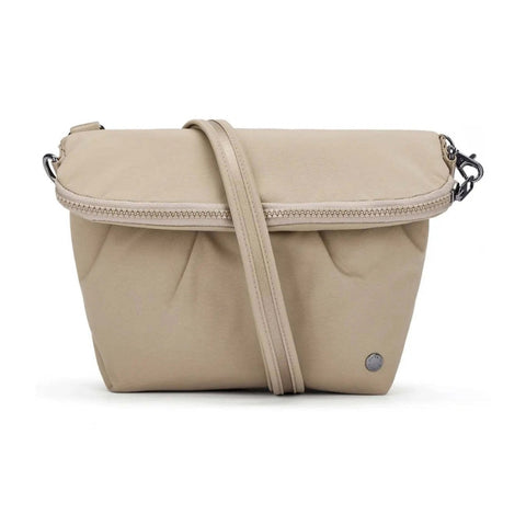 Pacsafe Citysafe CX Anti-Theft Convertible Crossbody Bag Taupe